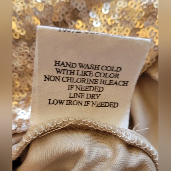 Ruby Rox Rose God Sequin Bodycon Dress - Picture 4 of 10